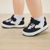 imageBMCiTYBM Baby Shoes Boy Girl Infant Sneakers Winter Warm Non Slip First Walkers 624 Months2black