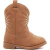 imageBMCiTYBM Toddler Girls Cowboy Cowgirl Boots Little Kids Pointed Toe Western Boots Mid Calf Side Zipper Riding Shoes for All Seasons ToddlerLittle KidEbrown
