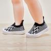 imageBMCiTYBM Toddler Shoes Boys Girls Walking Sneakers Running Athletic Sports Tennis ShoesCblack White