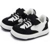 imageBMCiTYBM Baby Shoes Boy Girl Infant Sneakers Winter Warm Non Slip First Walkers 624 Months2black