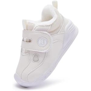 imageBMCiTYBM Baby Shoes Boy Girl Infant Sneakers Winter Warm Non Slip First Walkers 624 Months5white