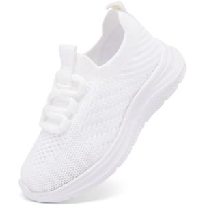 imageBMCiTYBM Baby Toddler Walking Sneakers Boys Girls ShoesWhite