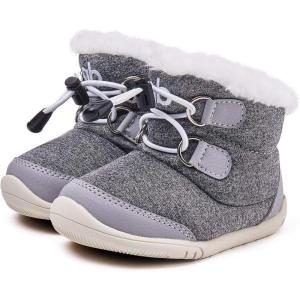 imageBMCiTYBM Toddler Snow Boots Girls Boys Warm WinterPGrey