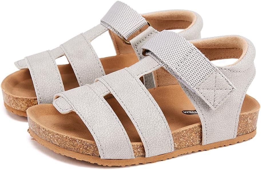 imageBMCiTYBM Baby Sandals Girls Boys Breathable Shoes Infant Summer Toddler Shoes NonSlip 6 9 12 16 18 24 Months1grey