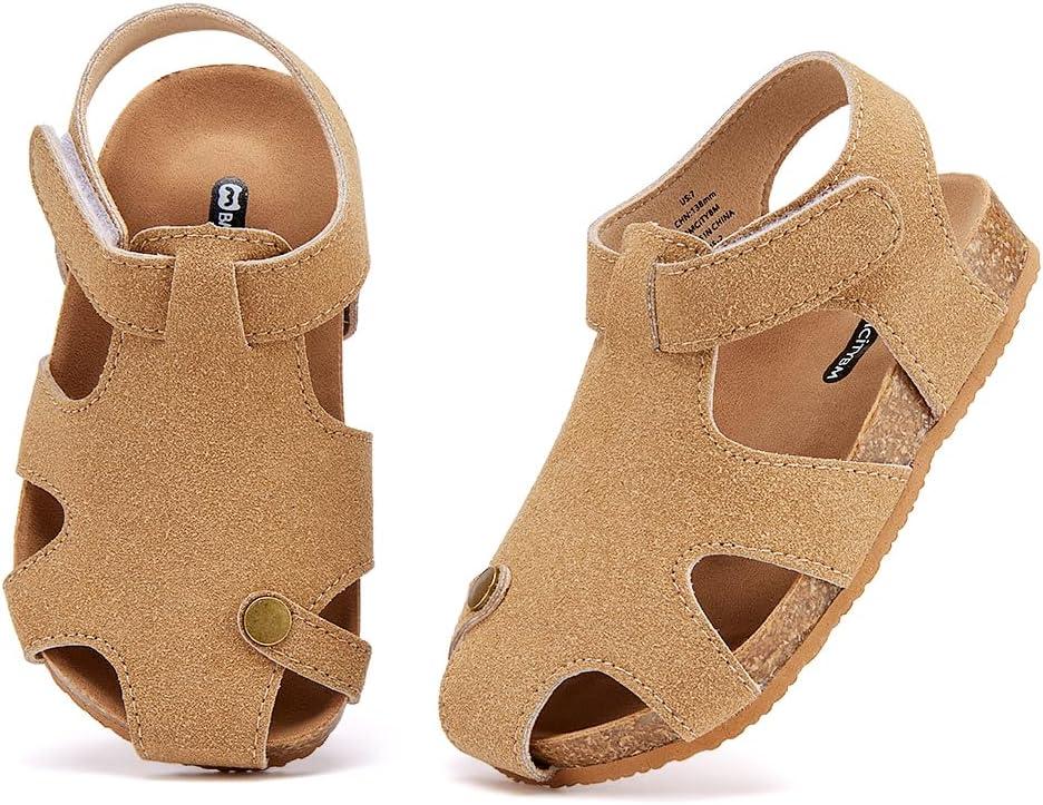 imageBMCiTYBM Baby Sandals Girls Boys Breathable Shoes Infant Summer Toddler Shoes NonSlip 6 9 12 16 18 24 Months2camel