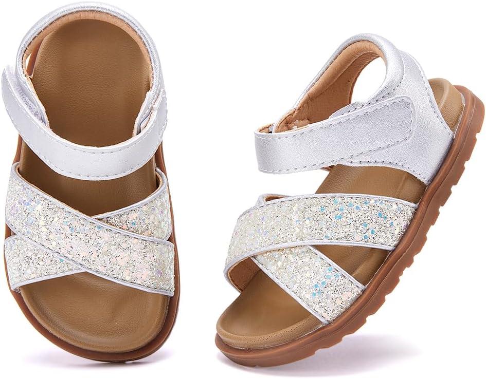 imageBMCiTYBM Baby Sandals Girls Boys Breathable Shoes Infant Summer Toddler Shoes NonSlip 6 9 12 16 18 24 Months3silver