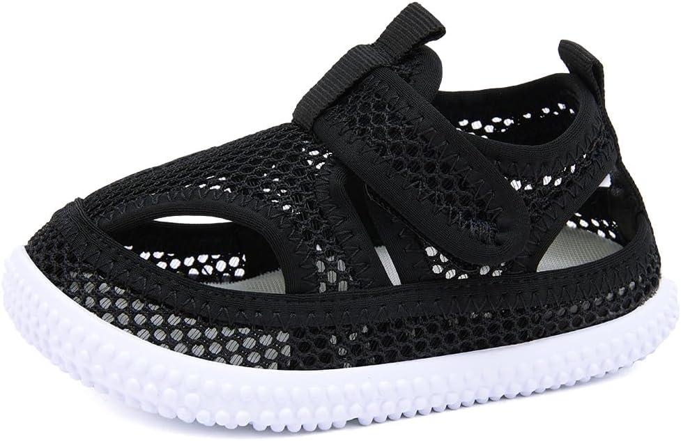 imageBMCiTYBM Baby Sandals Girls Boys Breathable Shoes Infant Summer Toddler Shoes NonSlip 6 9 12 16 18 24 MonthsMeshblack