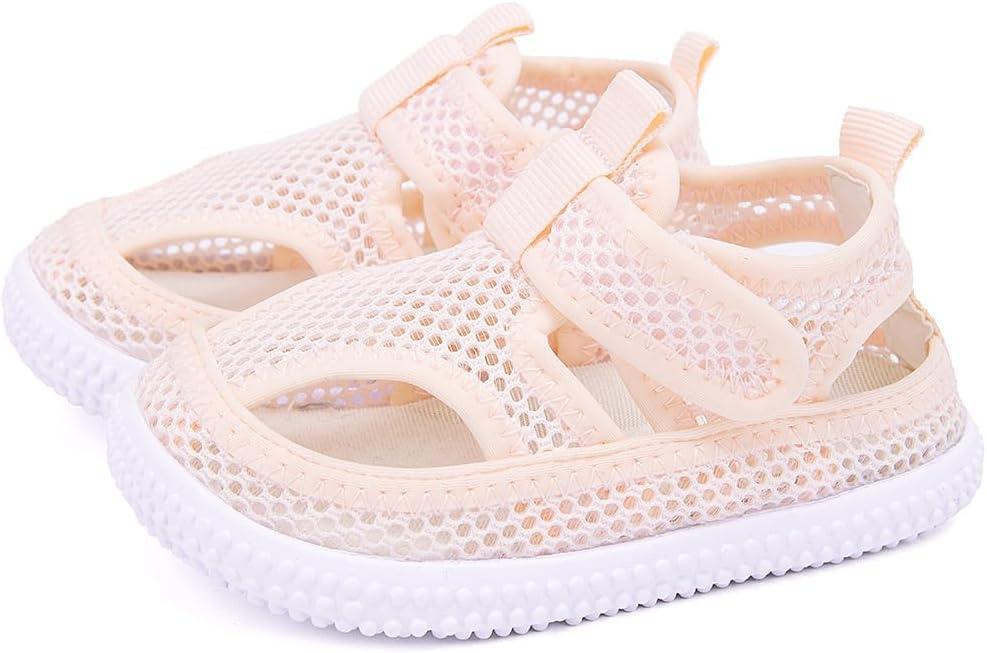 imageBMCiTYBM Baby Sandals Girls Boys Breathable Shoes Infant Summer Toddler Shoes NonSlip 6 9 12 16 18 24 MonthsMeshpink