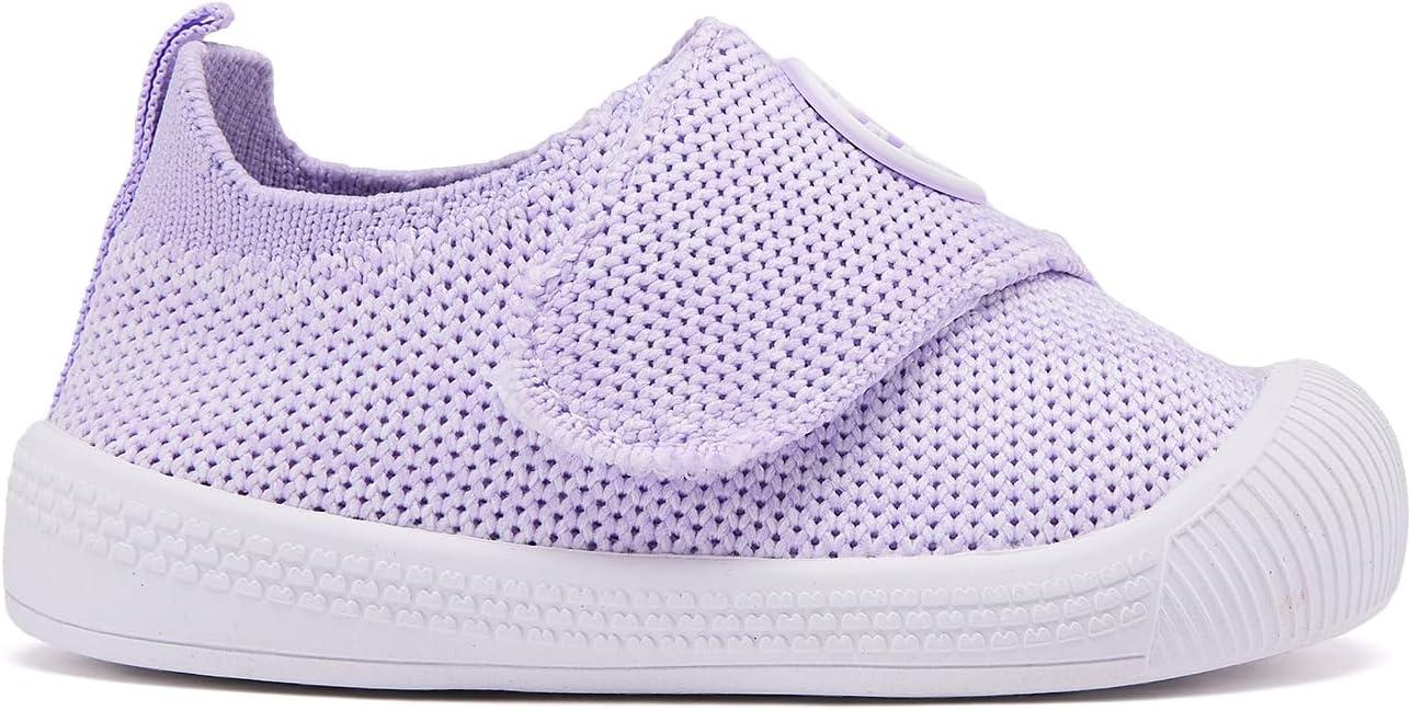 imageBMCiTYBM Baby Shoes Infant Boy Girl First Walker Shoes Toddler Walking Shoes Lightweight NonSlip Sneakers for 6 9 12 18 24 MonthsA2purple