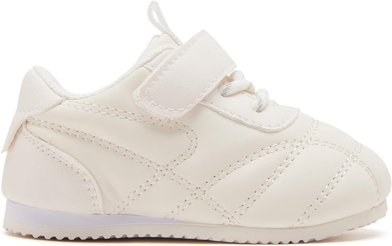 imageBMCiTYBM Baby Shoes Infant Boy Girl First Walker Shoes Toddler Walking Shoes Lightweight NonSlip Sneakers for 6 9 12 18 24 MonthsB1beige