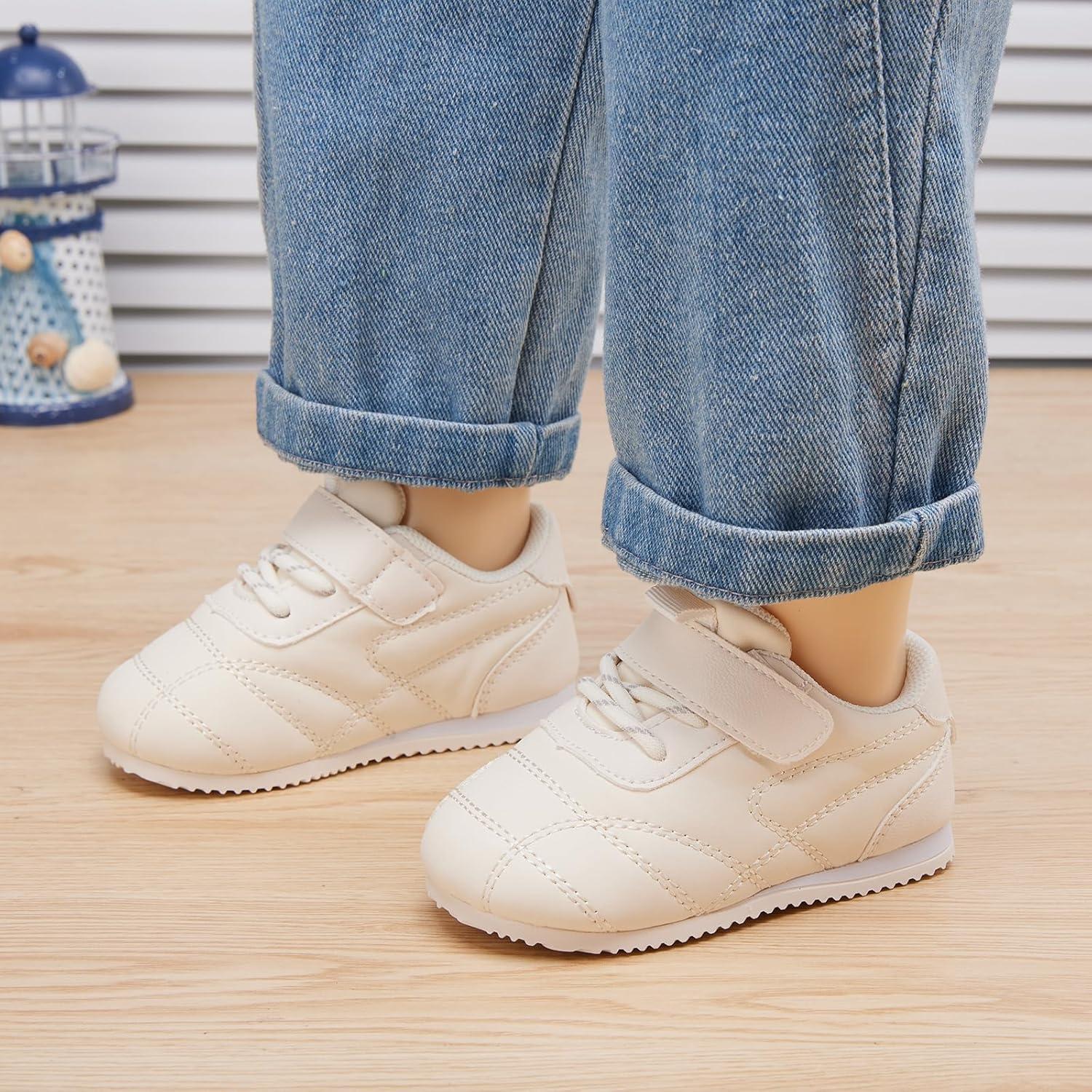 imageBMCiTYBM Baby Shoes Infant Boy Girl First Walker Shoes Toddler Walking Shoes Lightweight NonSlip Sneakers for 6 9 12 18 24 MonthsB1beige
