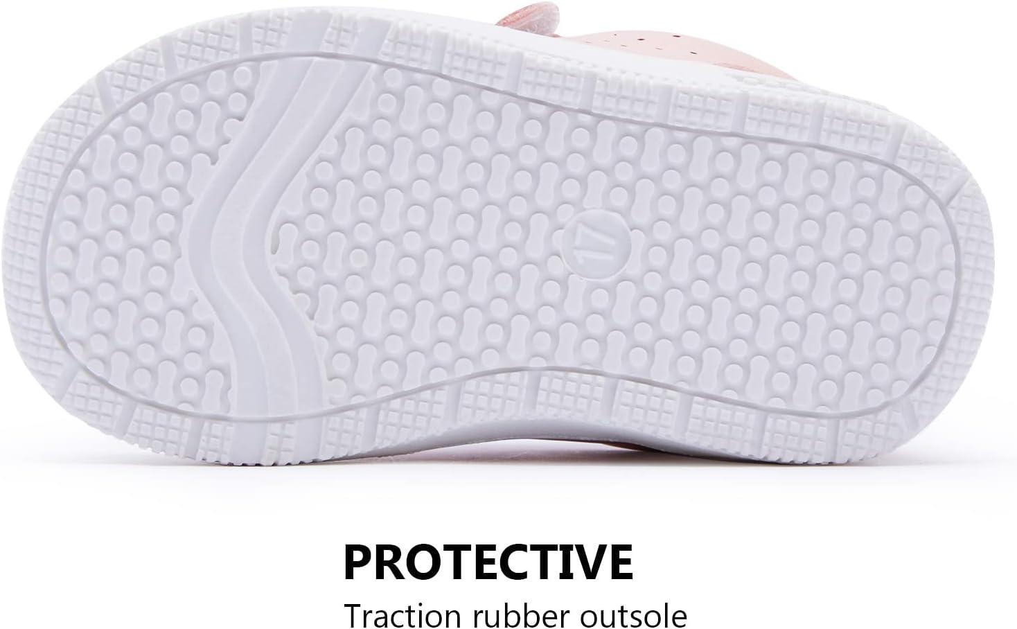 imageBMCiTYBM Baby Shoes Infant Boy Girl First Walker Shoes Toddler Walking Shoes Lightweight NonSlip Sneakers for 6 9 12 18 24 MonthsCpink