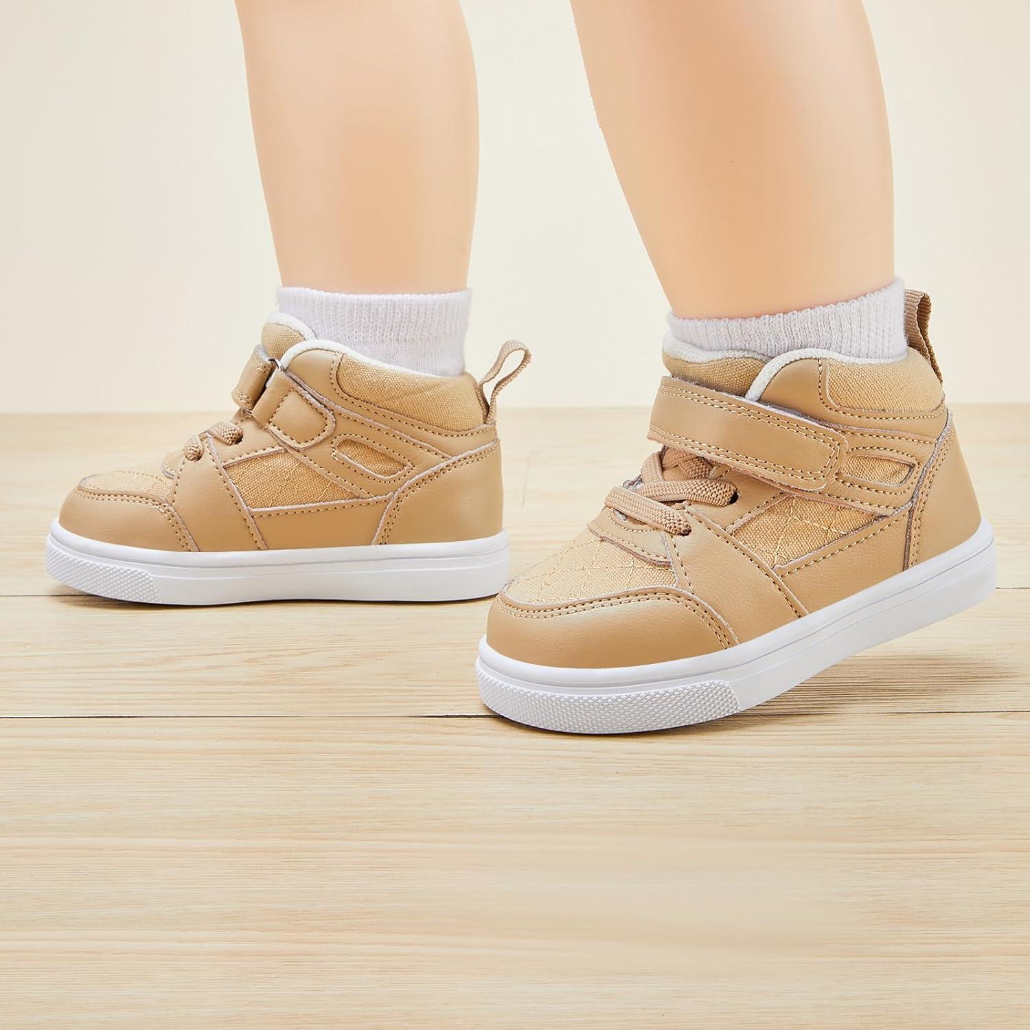 imageBMCiTYBM Baby Shoes Infant Boy Girl First Walker Shoes Toddler Walking Shoes Lightweight NonSlip Sneakers for 6 9 12 18 24 MonthsGkhaki1