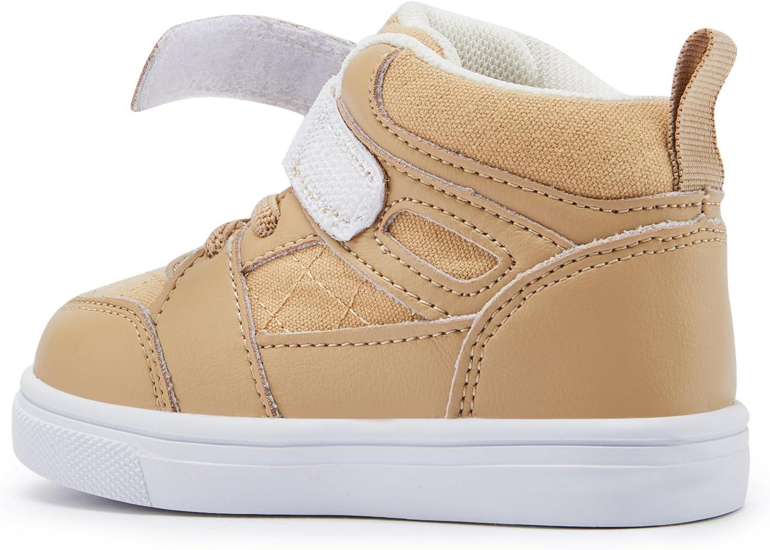 imageBMCiTYBM Baby Shoes Infant Boy Girl First Walker Shoes Toddler Walking Shoes Lightweight NonSlip Sneakers for 6 9 12 18 24 MonthsGkhaki1