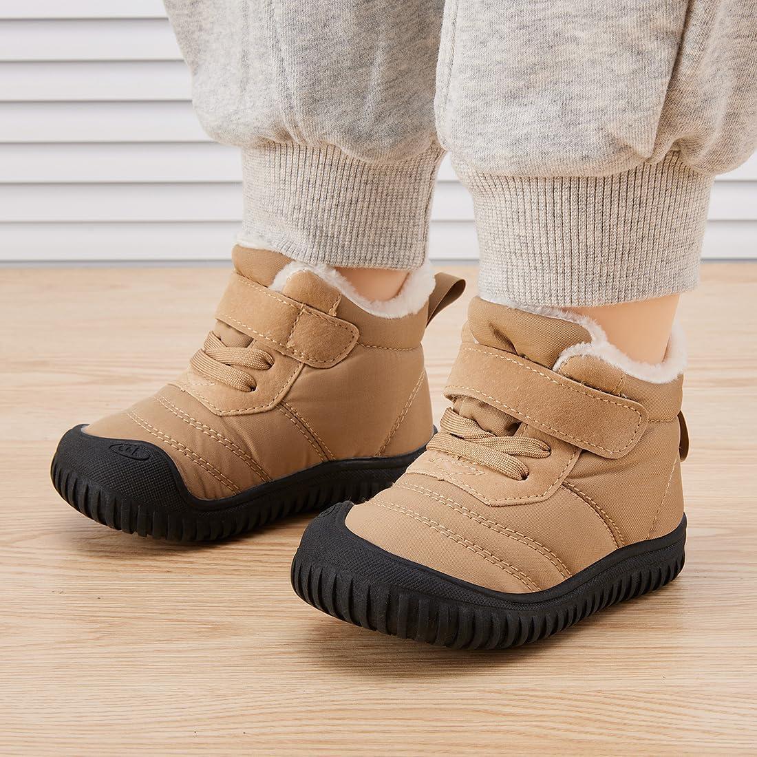 imageBMCiTYBM Toddler Baby Snow Boots Winter Shoes Boys Girls Cold Weather Baby Faux Fur ShoesYcamel