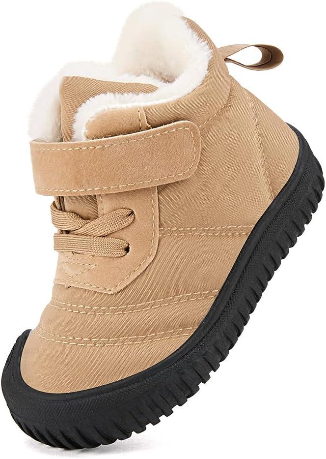 imageBMCiTYBM Toddler Baby Snow Boots Winter Shoes Boys Girls Cold Weather Baby Faux Fur ShoesYcamel