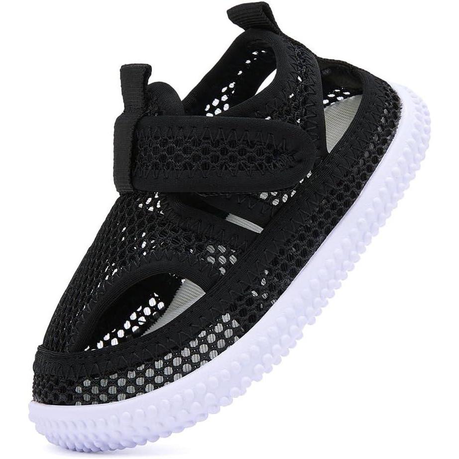 imageBMCiTYBM Baby Sandals Girls Boys Breathable Shoes Infant Summer Toddler Shoes NonSlip 6 9 12 16 18 24 MonthsMeshblack