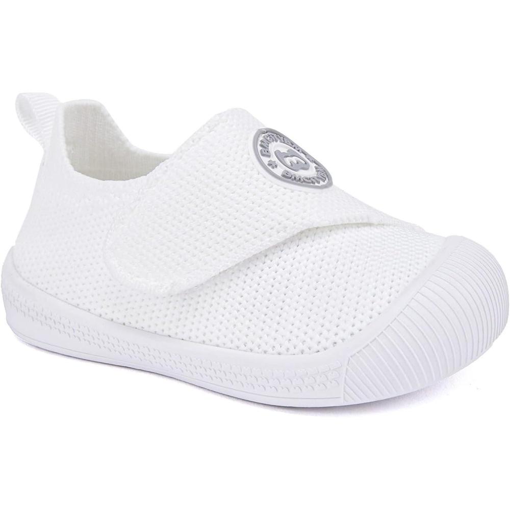 imageBMCiTYBM Baby Shoes Infant Boy Girl First Walker Shoes Toddler Walking Shoes Lightweight NonSlip Sneakers for 6 9 12 18 24 MonthsA2white