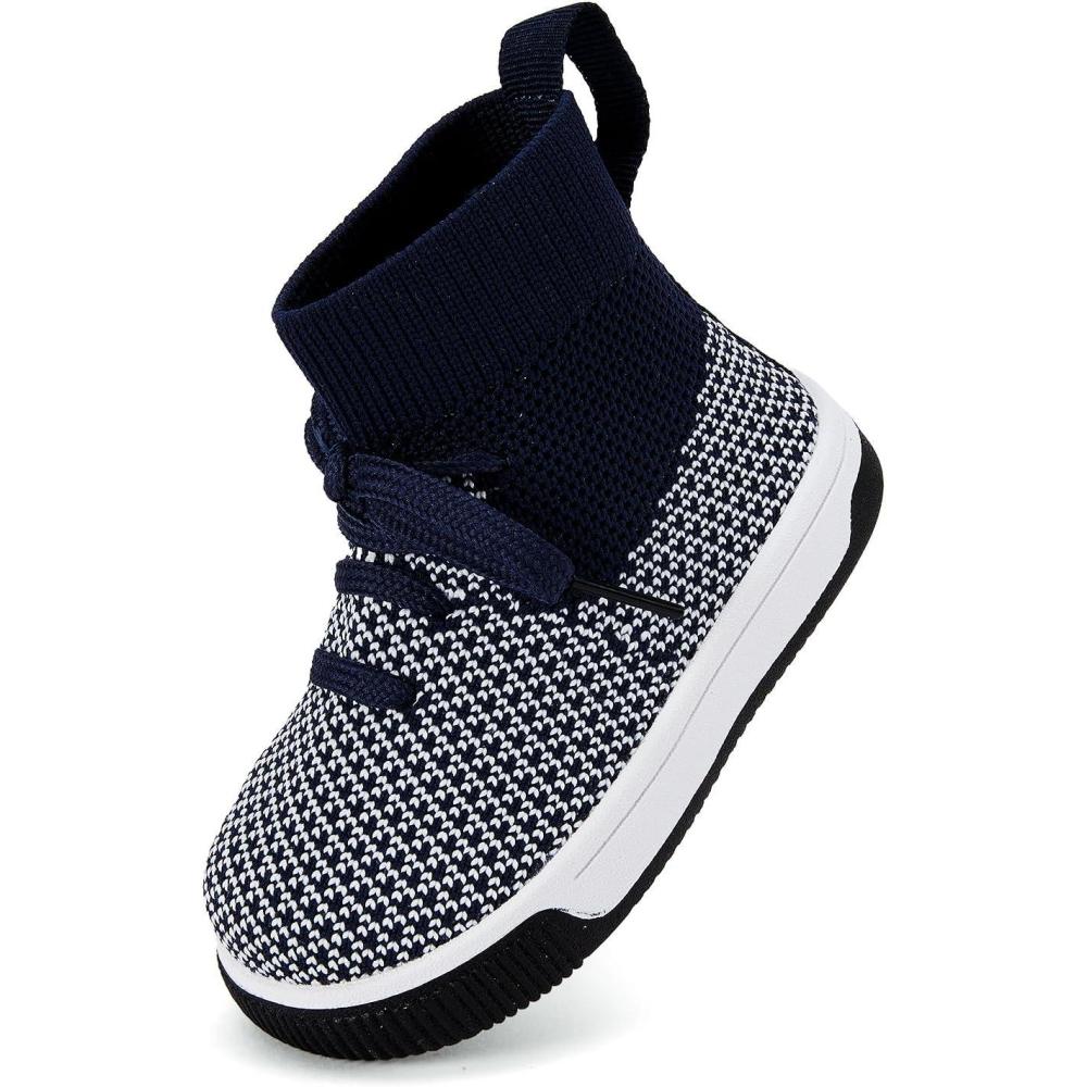 imageBMCiTYBM Baby Shoes Infant Boy Girl First Walker Shoes Toddler Walking Shoes Lightweight NonSlip Sneakers for 6 9 12 18 24 MonthsA4navy