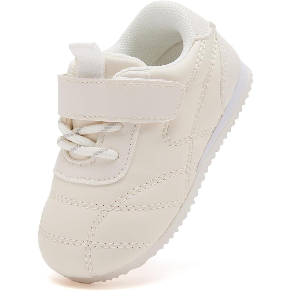 imageBMCiTYBM Baby Shoes Infant Boy Girl First Walker Shoes Toddler Walking Shoes Lightweight NonSlip Sneakers for 6 9 12 18 24 MonthsB1beige