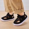imageBMCiTYBM Baby Sandals Girls Boys Breathable Shoes Infant Summer Toddler Shoes NonSlip 6 9 12 16 18 24 MonthsMeshblack