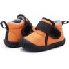 imageBMCiTYBM Toddler Baby Snow Boots Winter Shoes Boys Girls Cold Weather Baby Faux Fur Shoes2orange