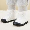 imageBMCiTYBM Toddler Baby Snow Boots Winter Shoes Boys Girls Cold Weather Baby Faux Fur ShoesKwhite