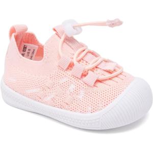 imageBMCiTYBM Baby Shoes Infant Boy Girl First Walker Shoes Toddler Walking Shoes Lightweight NonSlip Sneakers for 6 9 12 18 24 MonthsA6pink
