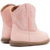 imageBMCiTYBM Baby Cowboy Cowgirl Boots Infant Western Boots Toddler Boys Girls Round Toe Riding Mid Calf Boots All Seasons for 6 9 12 18 24 MonthsA1pink