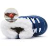 imageBMCiTYBM Girls Boys Snow Boots Warm Winter Fur Lined Baby Shoes InfantToddlerLittle Kid3navy