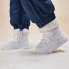 imageBMCiTYBM Girls Boys Snow Boots Warm Winter Fur Lined Baby Shoes InfantToddlerLittle Kid3white