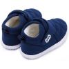 imageBMCiTYBM Toddler Baby Winter Snow Boots Boy Girl Faux Fur Warm Non Slip First Walking Infant Shoes1navywinter