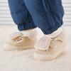 imageBMCiTYBM Toddler Baby Winter Snow Boots Boy Girl Faux Fur Warm Non Slip First Walking Infant ShoesHigh Camel