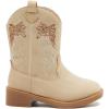 imageBMCiTYBM Toddler Cowgirl Cowboy Boots Boys Girls Square Toe Western Boots Mid Calf Side Zipper Riding Shoes for All SeasonsAcamel