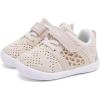 imageBMCiTYBM Baby Boy Girl Shoes Breathable Mesh Walking Shoes Lightweight NonSlip Sneakers Infant First Walkers 6 9 12 18 24 MonthBcamel