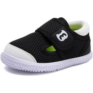 imageBMCiTYBM Baby Shoes Boy Girl Infant Sneakers NonSlip First Walkers 6 9 12 18 24 Months4black