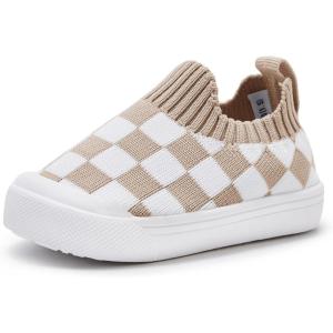 imageBMCiTYBM Baby Sneakers Girls Boys Lightweight Breathable Mesh First Walkers Shoes 624 Months2camel