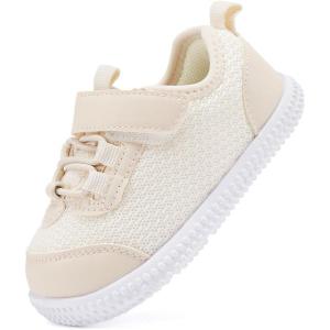 imageBMCiTYBM Baby Walking Sneakers Mesh Barefoot Boys Girls Breathable Shoes1camel
