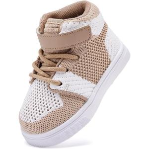 imageBMCiTYBM Toddler Baby Canvas Shoes Boys Girls Walking Sneakers71camel