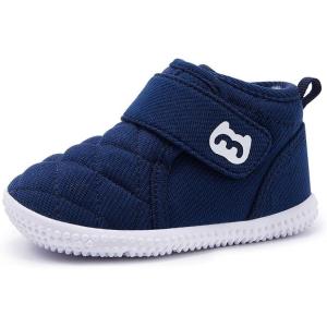imageBMCiTYBM Toddler Baby Winter Snow Boots Boy Girl Faux Fur Warm Non Slip First Walking Infant Shoes1navywinter