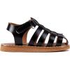 imageBMCiTYBM Baby Boy Girl Closed Toe Sandals Infant Summer First Walking Shoes NonSlip Fisherman Sandals 6 9 12 18 24 MonthsAblack
