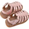 imageBMCiTYBM Baby Boy Girl Closed Toe Sandals Infant Summer First Walking Shoes NonSlip Fisherman Sandals 6 9 12 18 24 MonthsApink