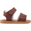 imageBMCiTYBM Baby Boy Girl Closed Toe Sandals Infant Summer First Walking Shoes NonSlip Fisherman Sandals 6 9 12 18 24 MonthsBbrown