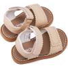 imageBMCiTYBM Baby Boy Girl Closed Toe Sandals Infant Summer First Walking Shoes NonSlip Fisherman Sandals 6 9 12 18 24 MonthsBcamel