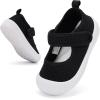 imageBMCiTYBM Baby Walking Shoes Infant Boy Girl First Walker Shoes Breathable Lightweight NonSlip Sneakers 6 9 12 18 24 Months Black Size 1218 Months Infant