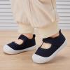 imageBMCiTYBM Baby Walking Shoes Infant Boy Girl First Walker Shoes Breathable Lightweight NonSlip Sneakers 6 9 12 18 24 Months Navy Blue Size 1218 Months Infant