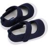 imageBMCiTYBM Baby Walking Shoes Infant Boy Girl First Walker Shoes Breathable Lightweight NonSlip Sneakers 6 9 12 18 24 Months Navy Blue Size 1218 Months Infant