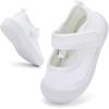 imageBMCiTYBM Baby Walking Shoes Infant Boy Girl First Walker Shoes Breathable Lightweight NonSlip Sneakers 6 9 12 18 24 Months White Size 1218 Months Infant