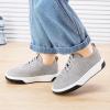 imageBMCiTYBM Toddler Shoes Boys Girls Tennis Sneakers Checkred Casual Walking Shoes Lightweight Non Slip OutdoorAgrey