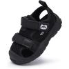imageBMCiTYBM Baby Boy Girl Closed Toe Summer Sandals Lightweight Shoes Infant NonSlip First Walking Sneakers 6 9 12 18 24 MonthsBblack